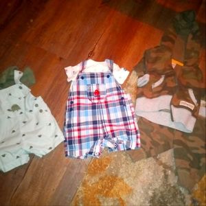 3 complete outfits for little boys